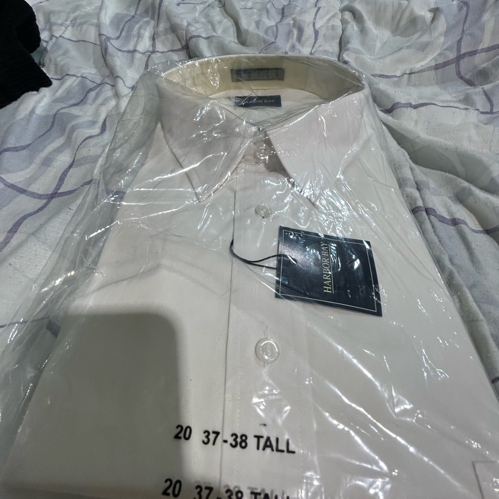 Harbor Bay White Dress Shirt
